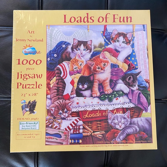 SunsOut Other - STILL WRAPPED Cats and Kittens JigsawPuzzle